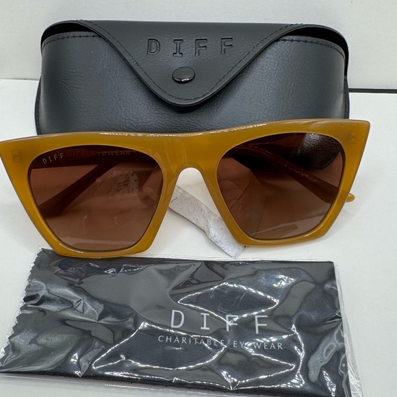 Women’s DIFF 55mm  AVRIL Cat Eye Sunglasses main image 16